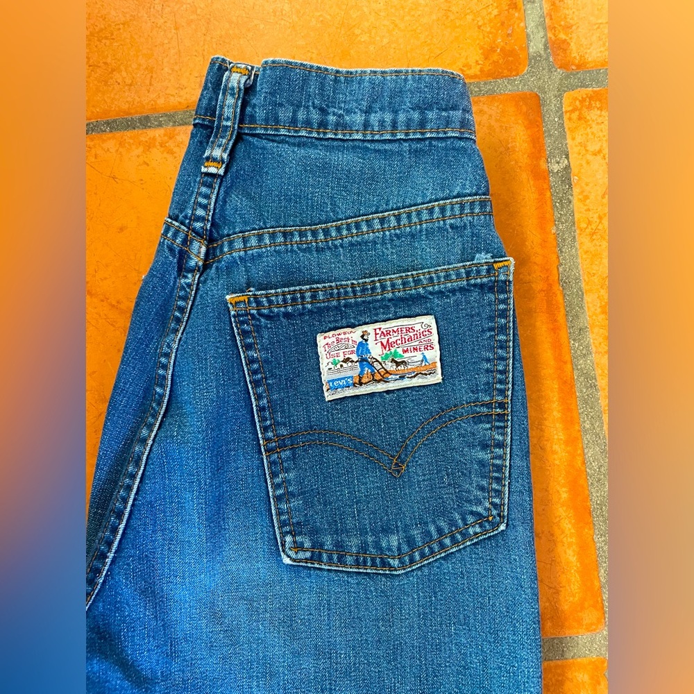 1970’s Vintage Levis Farmers Mechanics & Miners Jeans